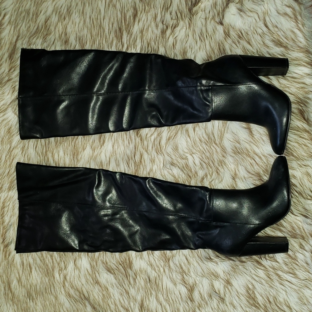 Geraldine JustFab Tall Boots NWOT Size 7.5